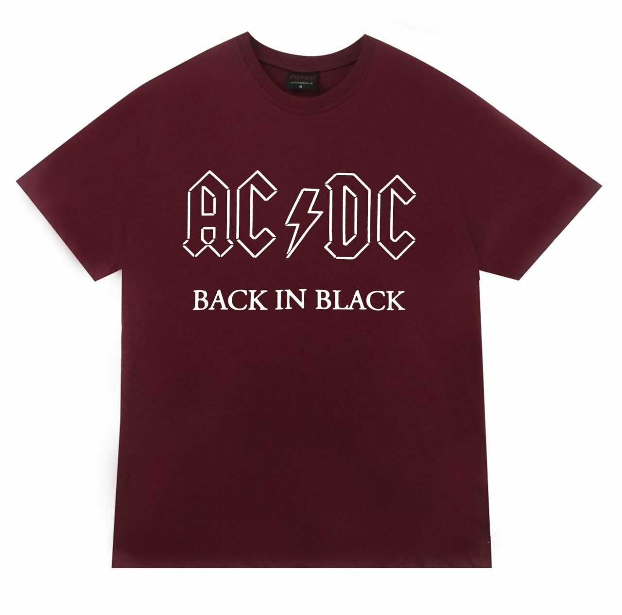 Ac Dc Bask l T shirt BEYAZ 5XL