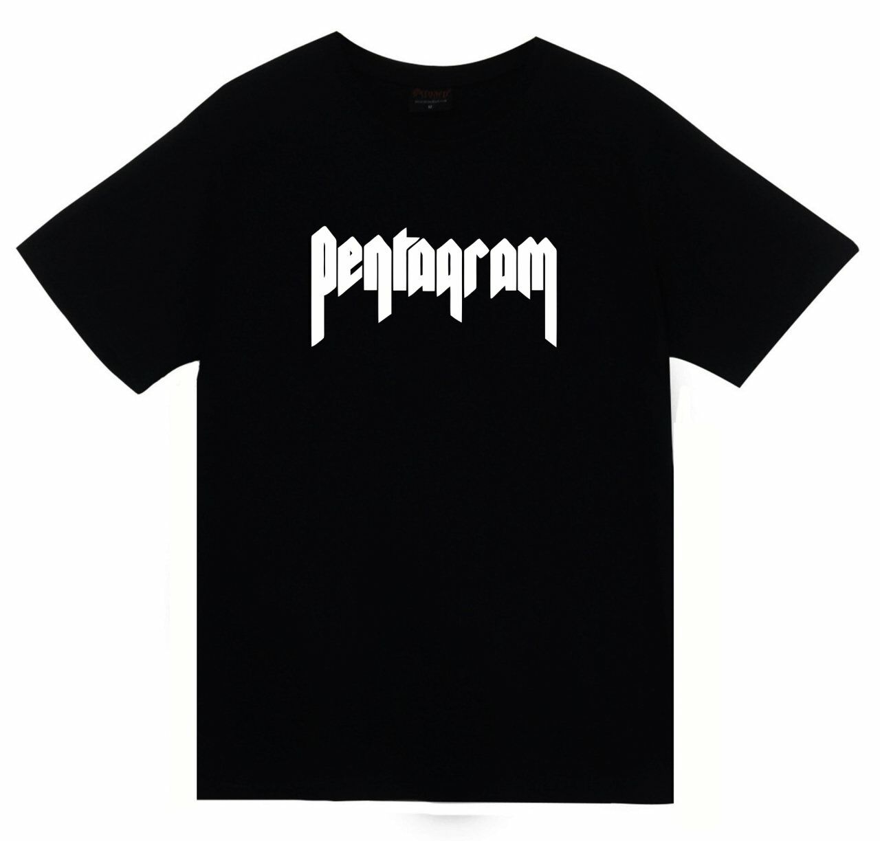 Pentagram Baskılı T-shirt