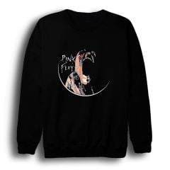 Pink Floyd Baskılı Sweatshirt