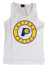 Indiana Pocers Baskılı Sıfır Kol T-Shirt