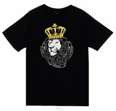 Aslan Kral Baskılı T-shirt