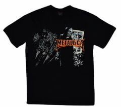 Metallica Baskılı T-shirt