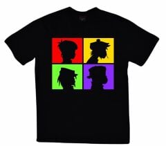 Gorillaz Baskılı T-shirt