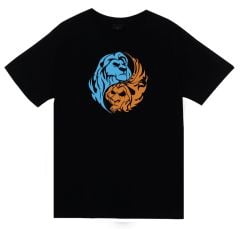 Aslan Yingyang Baskılı T-shirt
