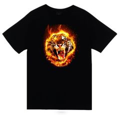 Kaplan Baskılı T-shirt