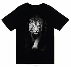 Kaplan Baskılı T-shirt