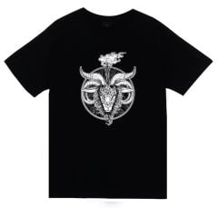 Pentagram Baskılı T-shirt