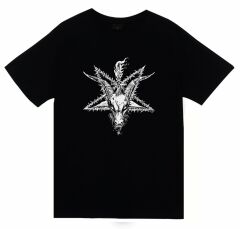 Pentagram Baskılı T-shirt