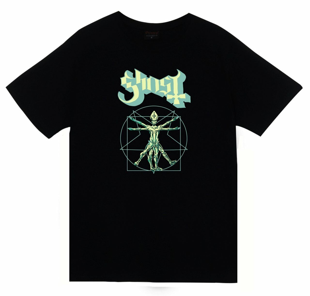 Ghost Baskılı T-shirt