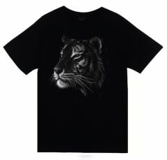 Kaplan Baskılı T-shirt