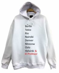 La Casa De Papel Baskılı Çocuk Sweatshirt