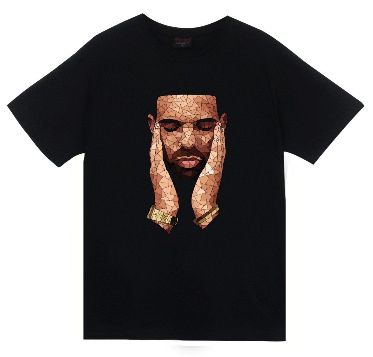 Drake Baskılı T-shirt