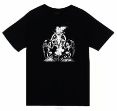 Pentagram Baskılı T-shirt