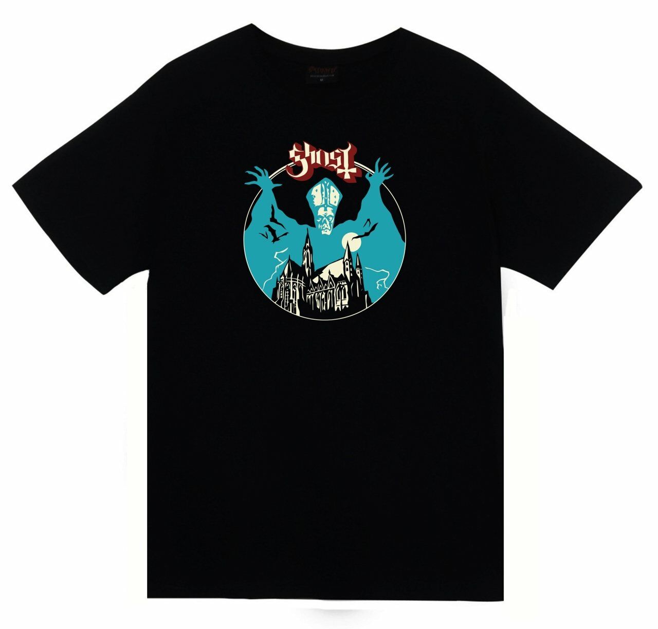 Ghost Baskılı T-shirt