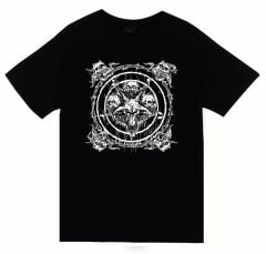 Pentagram Baskılı T-shirt