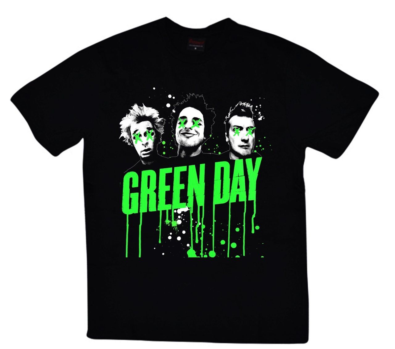 Green Day Baskılı T-shirt