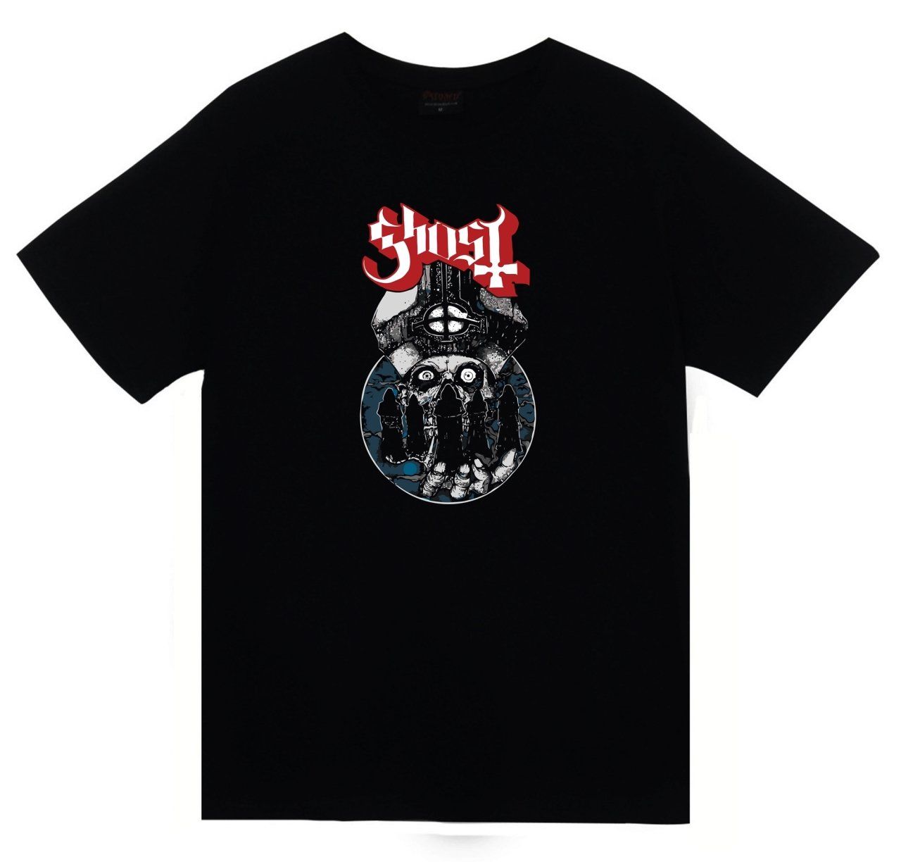 Ghost Baskılı T-shirt