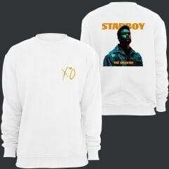 The Weeknd Starboy Baskılı Sweatshirt