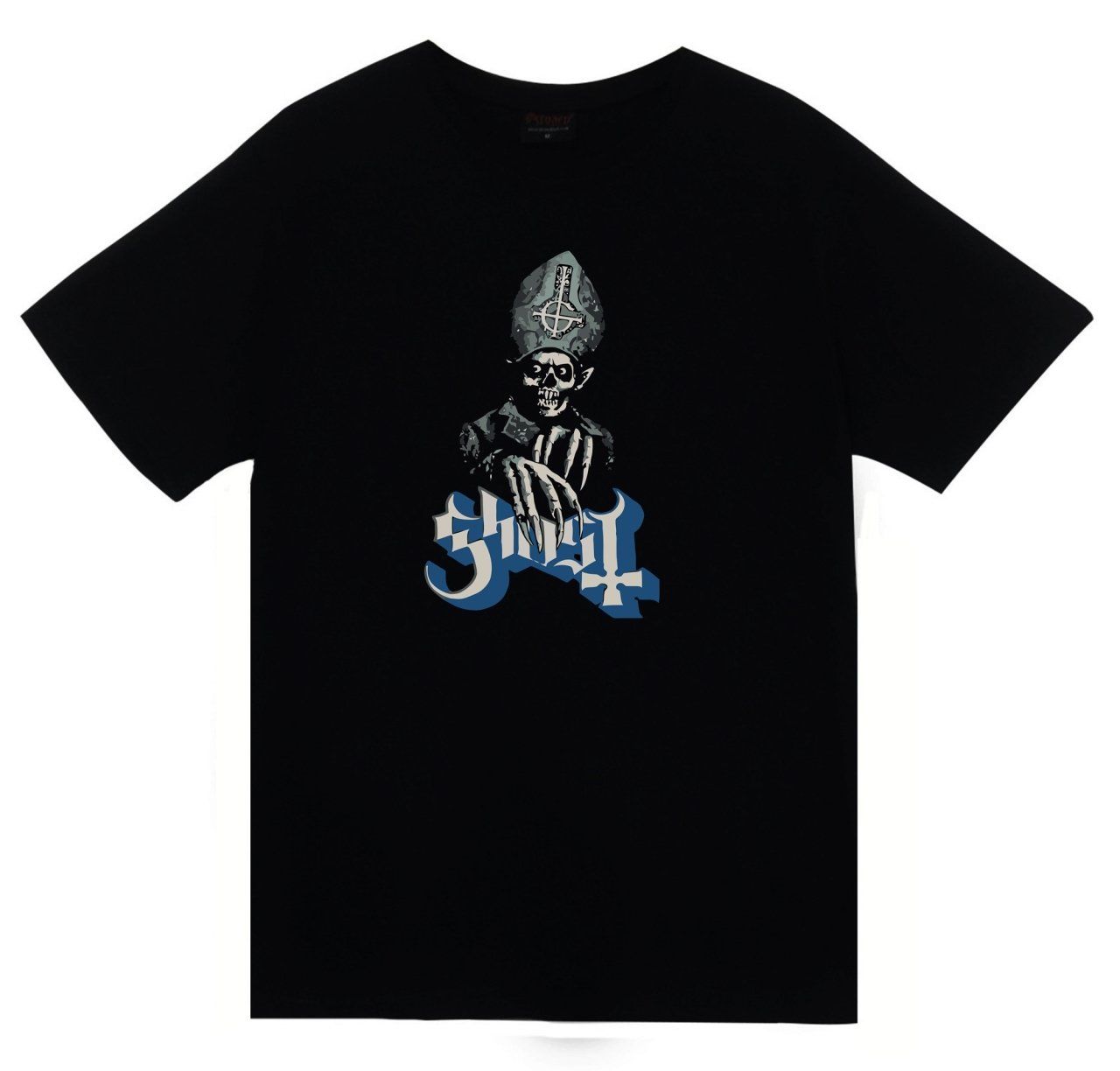 Ghost Baskılı T-shirt
