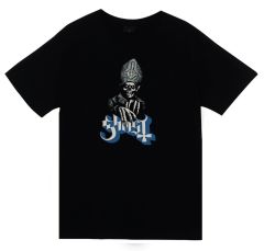 Ghost Baskılı T-shirt