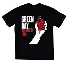 Green Day Baskılı T-shirt