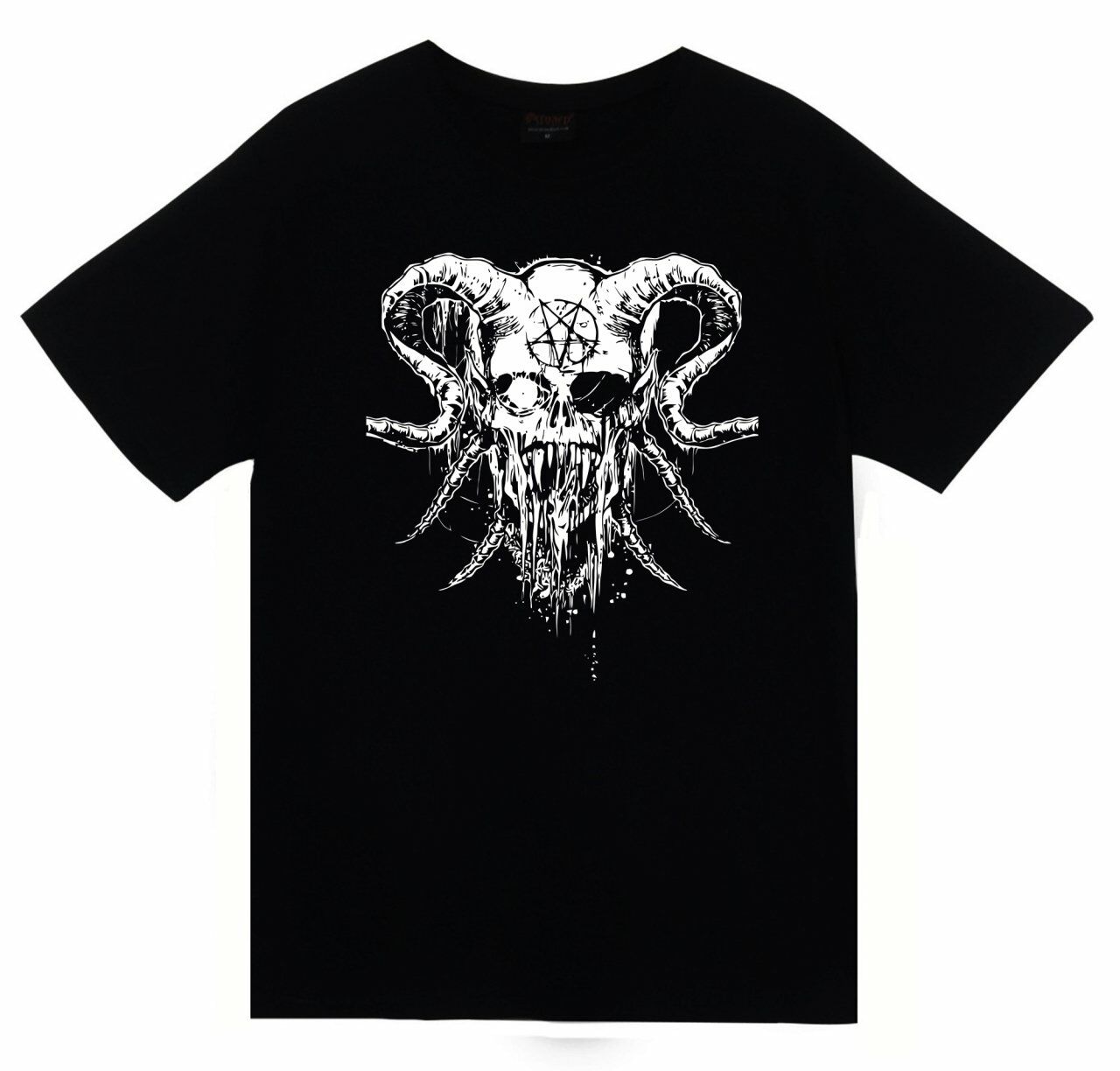 Pentagram Baskılı T-shirt
