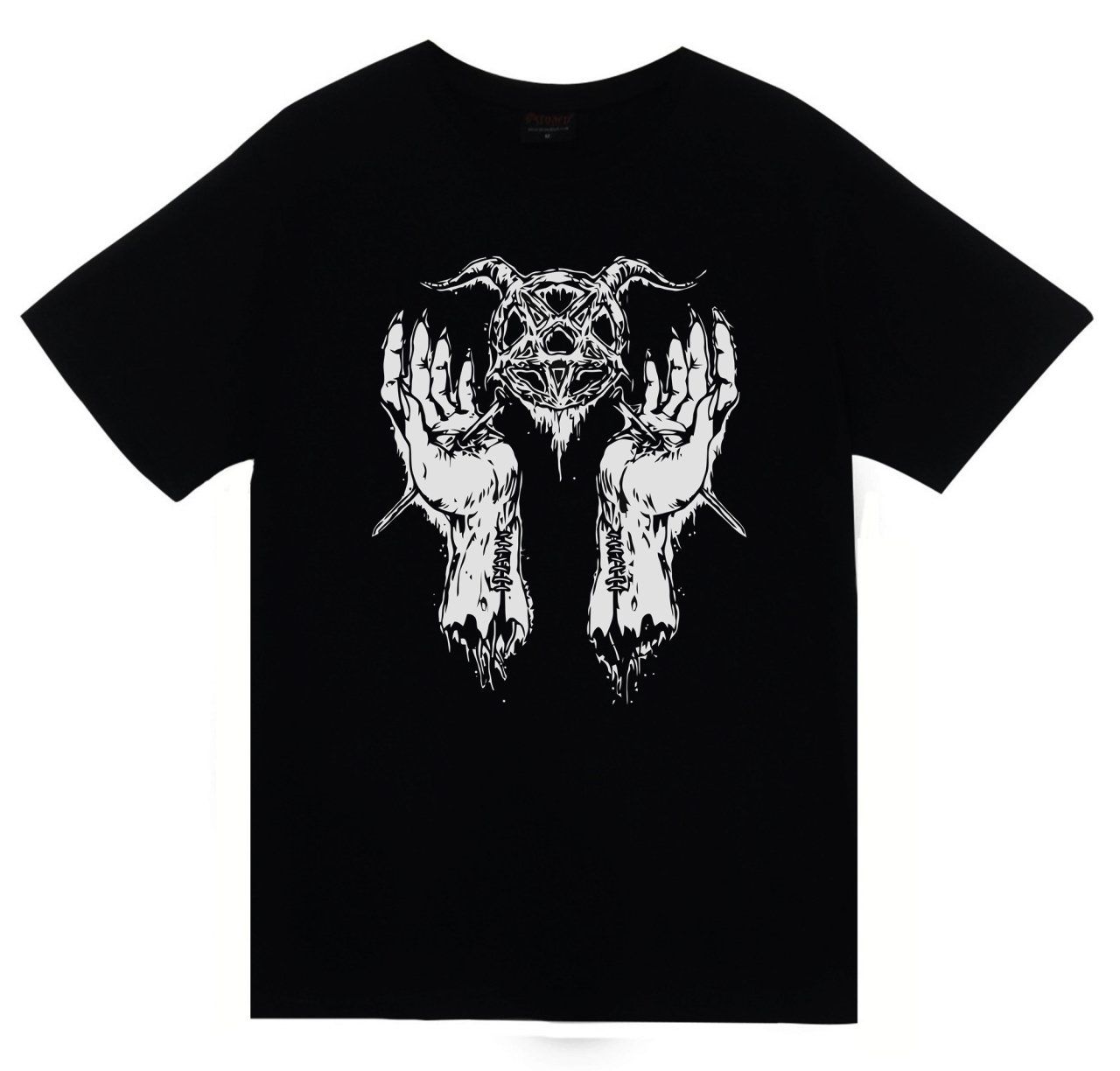 Pentagram Baskılı T-shirt