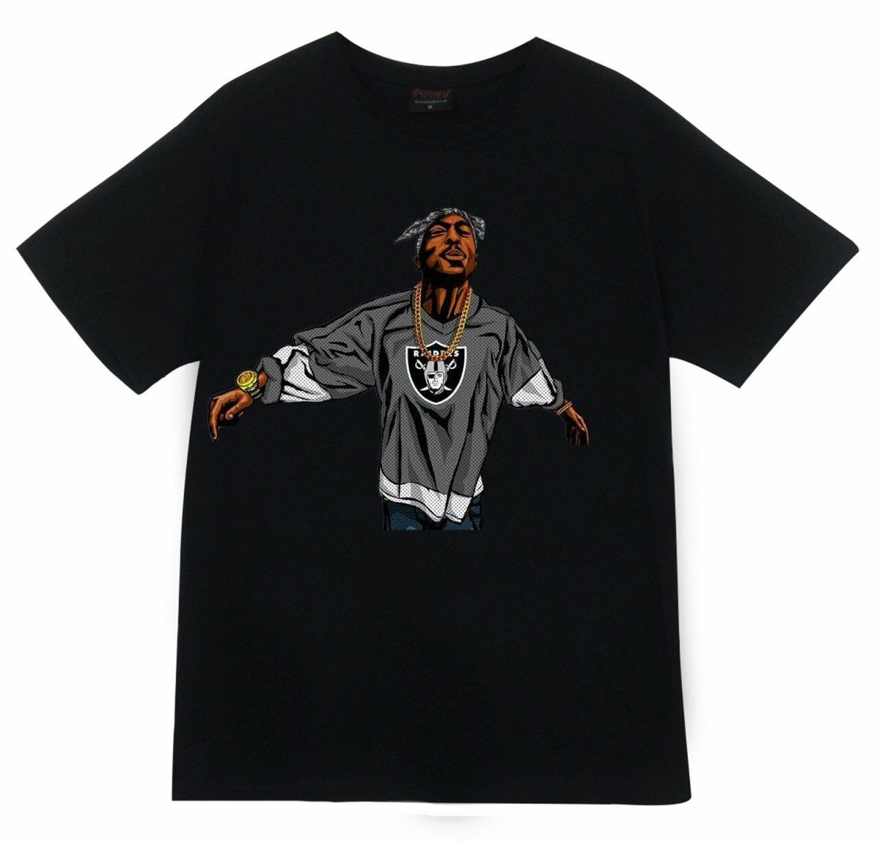 Tupac Shakur Tişört Baskılı T-shirt