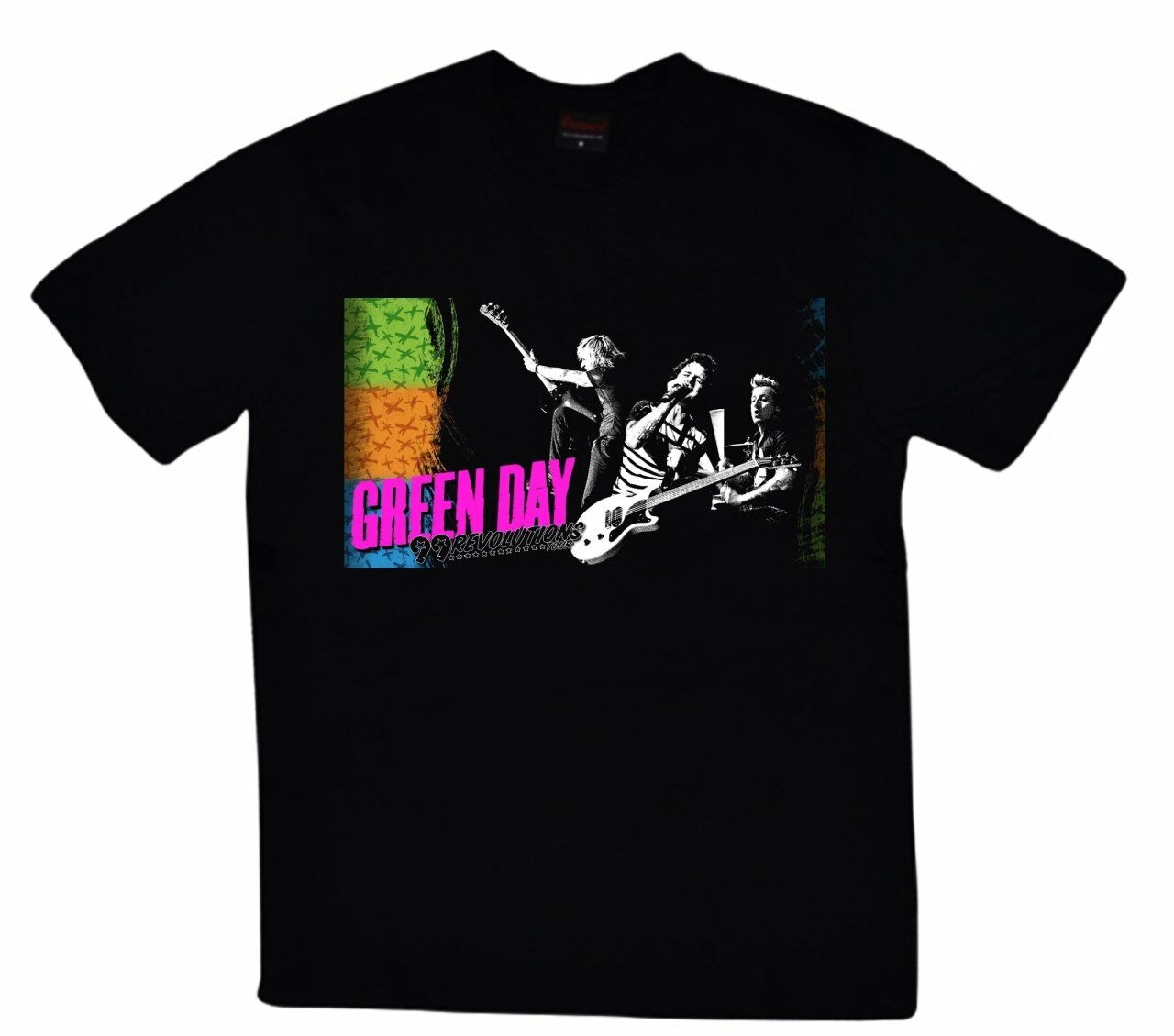 Green Day Baskılı T-shirt