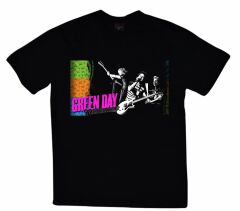 Green Day Baskılı T-shirt