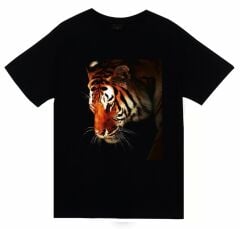Kaplan Baskılı T-shirt