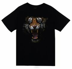 Kaplan Baskılı T-shirt