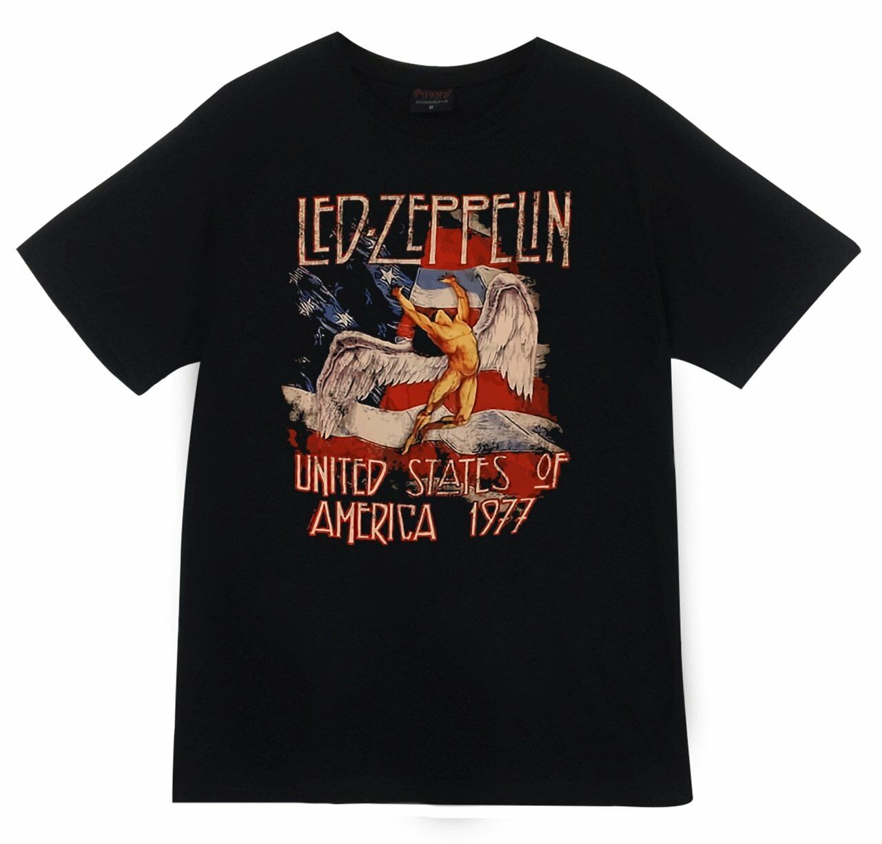 Led Zeppelin Baskılı T-shirt