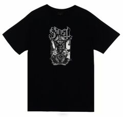 Ghost Baskılı T-shirt