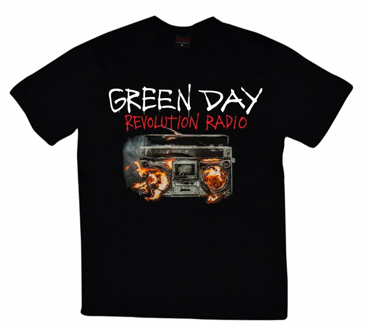 Green Day Baskılı T-shirt