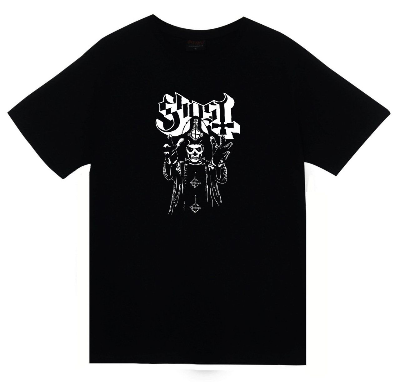 Ghost Baskılı T-shirt