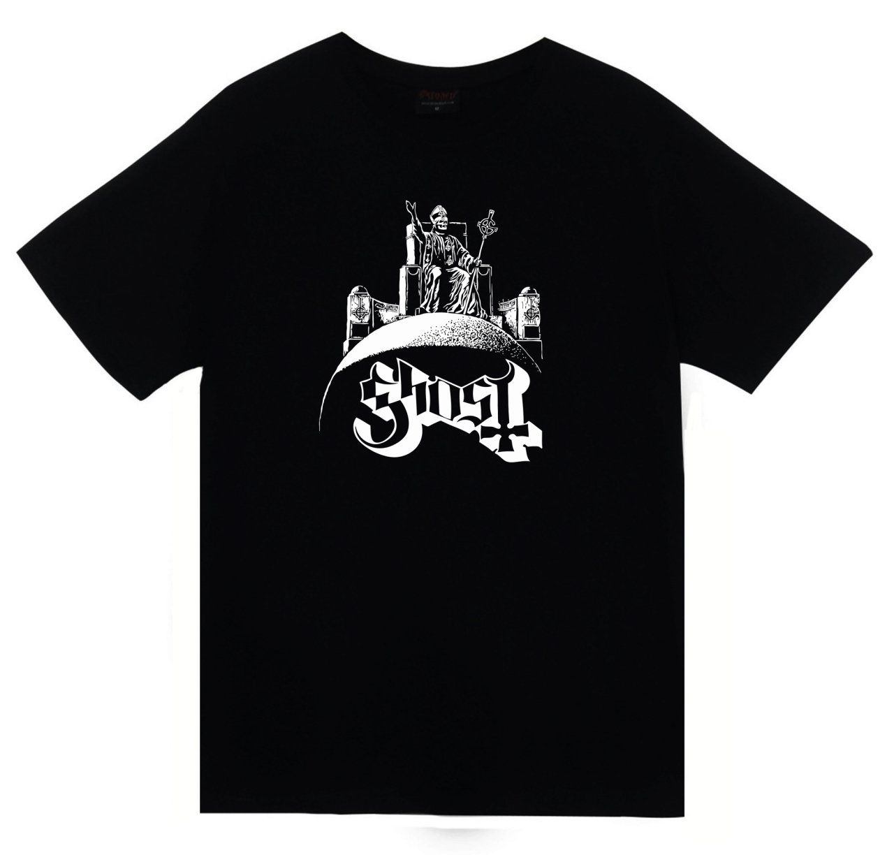 Ghost Baskılı T-shirt