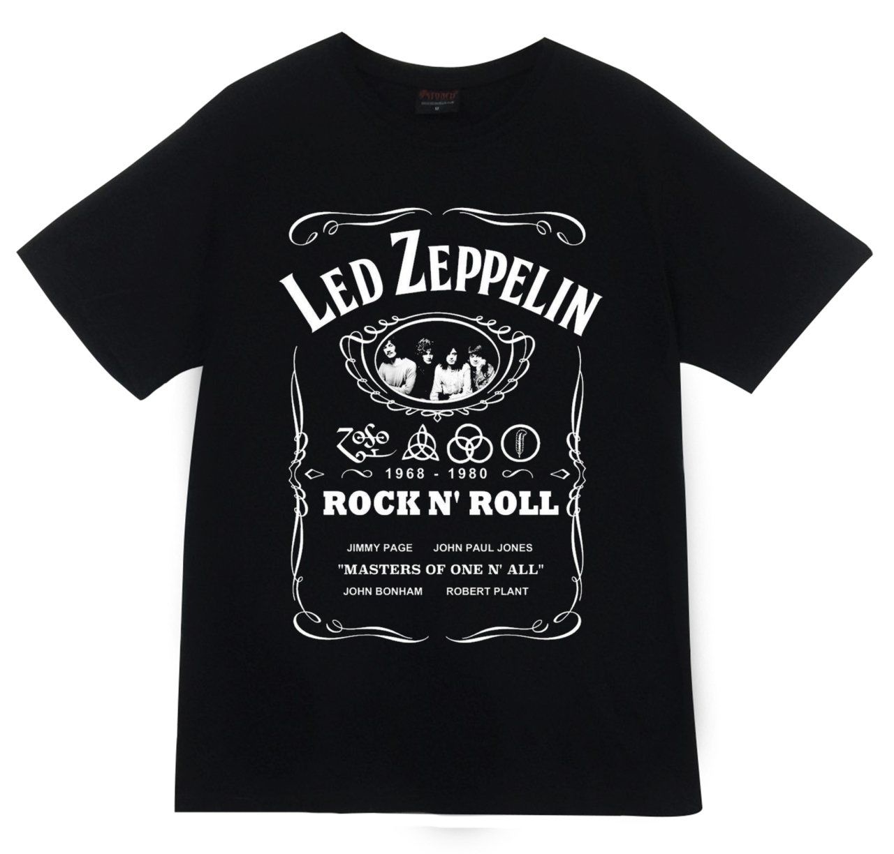 Led Zeppelin Baskılı T-shirt