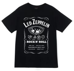 Led Zeppelin Baskılı T-shirt