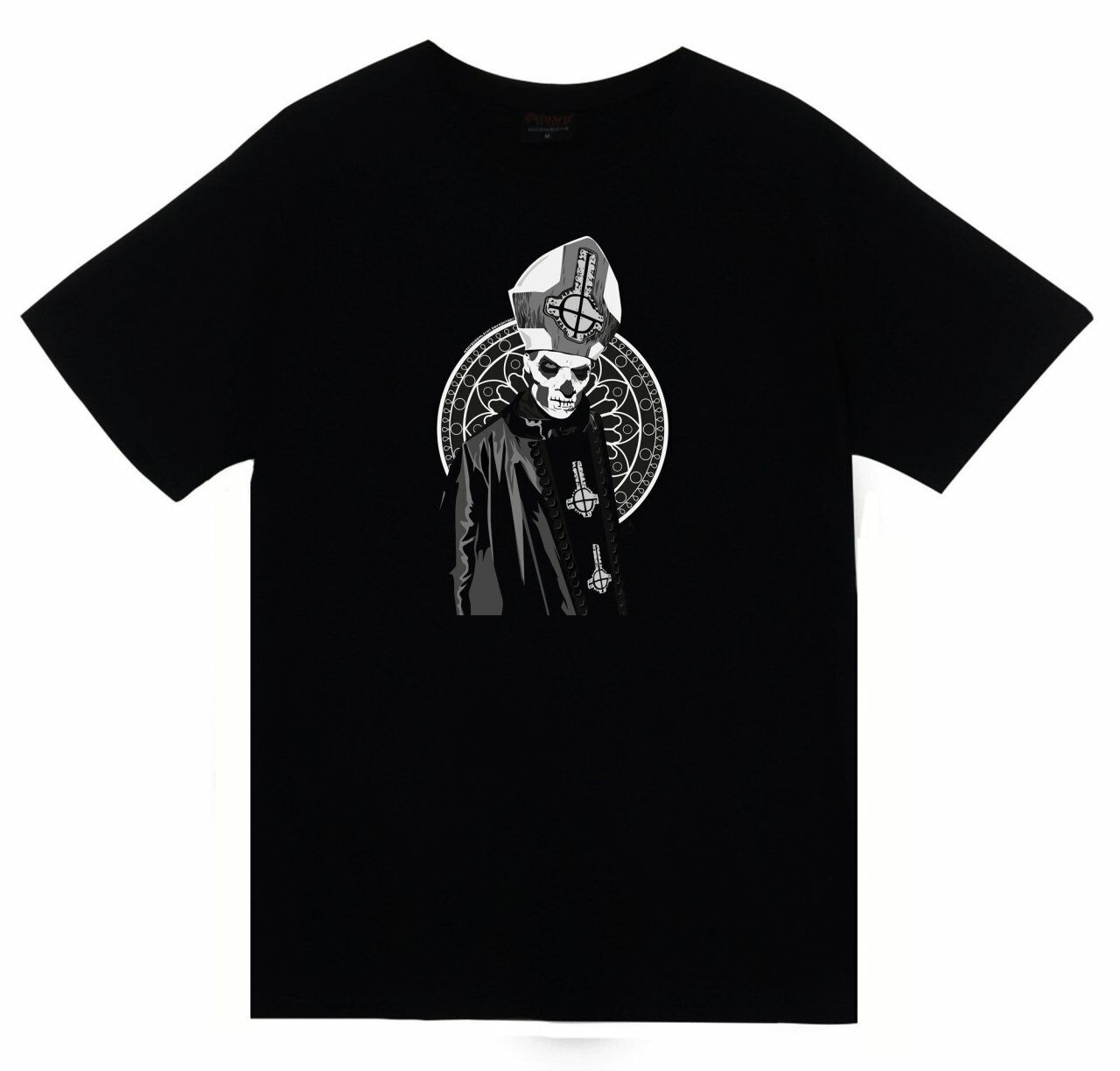 Ghost Baskılı T-shirt