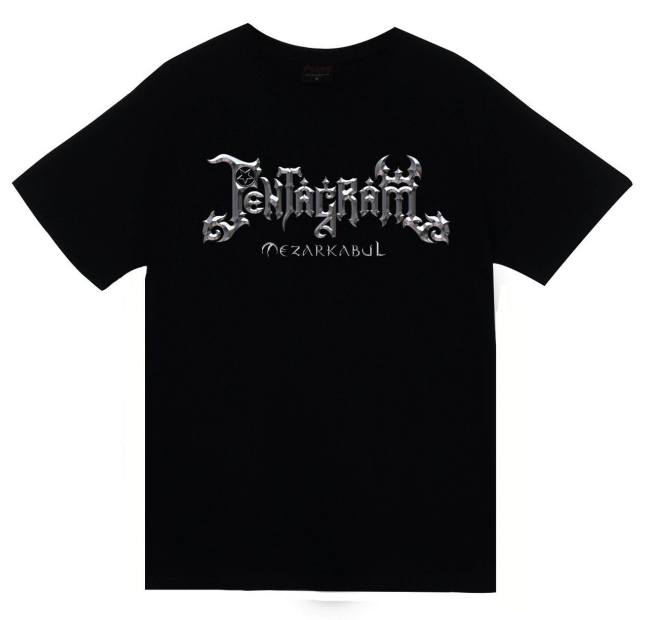 Pentagram Baskılı T-shirt