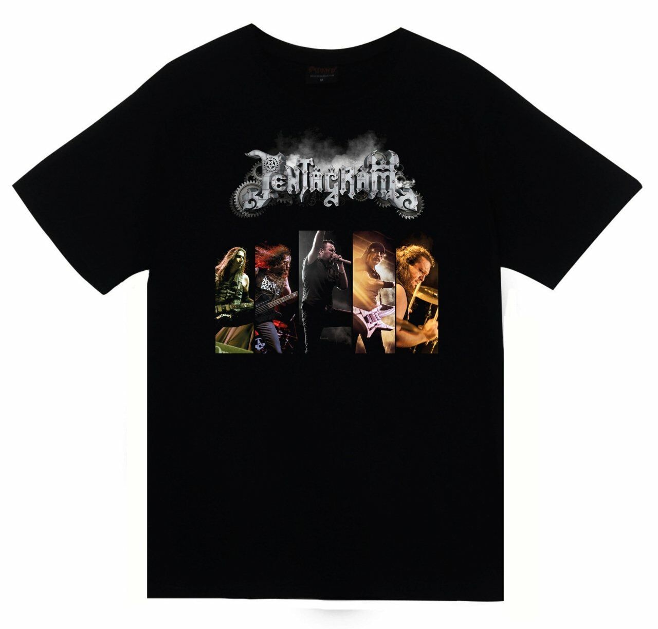 Pentagram Baskılı T-shirt