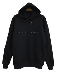 Vikings Baskılı Kapüşonlu Sweatshirt
