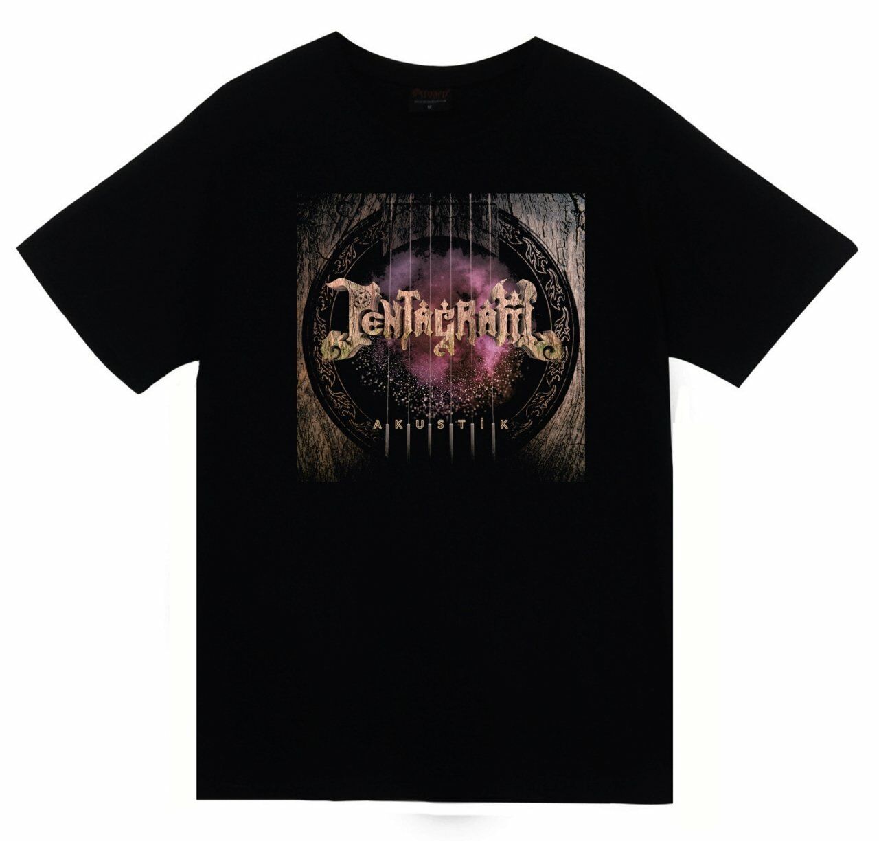 Pentagram Baskılı T-shirt