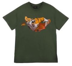 Kaplan Baskılı T-shirt