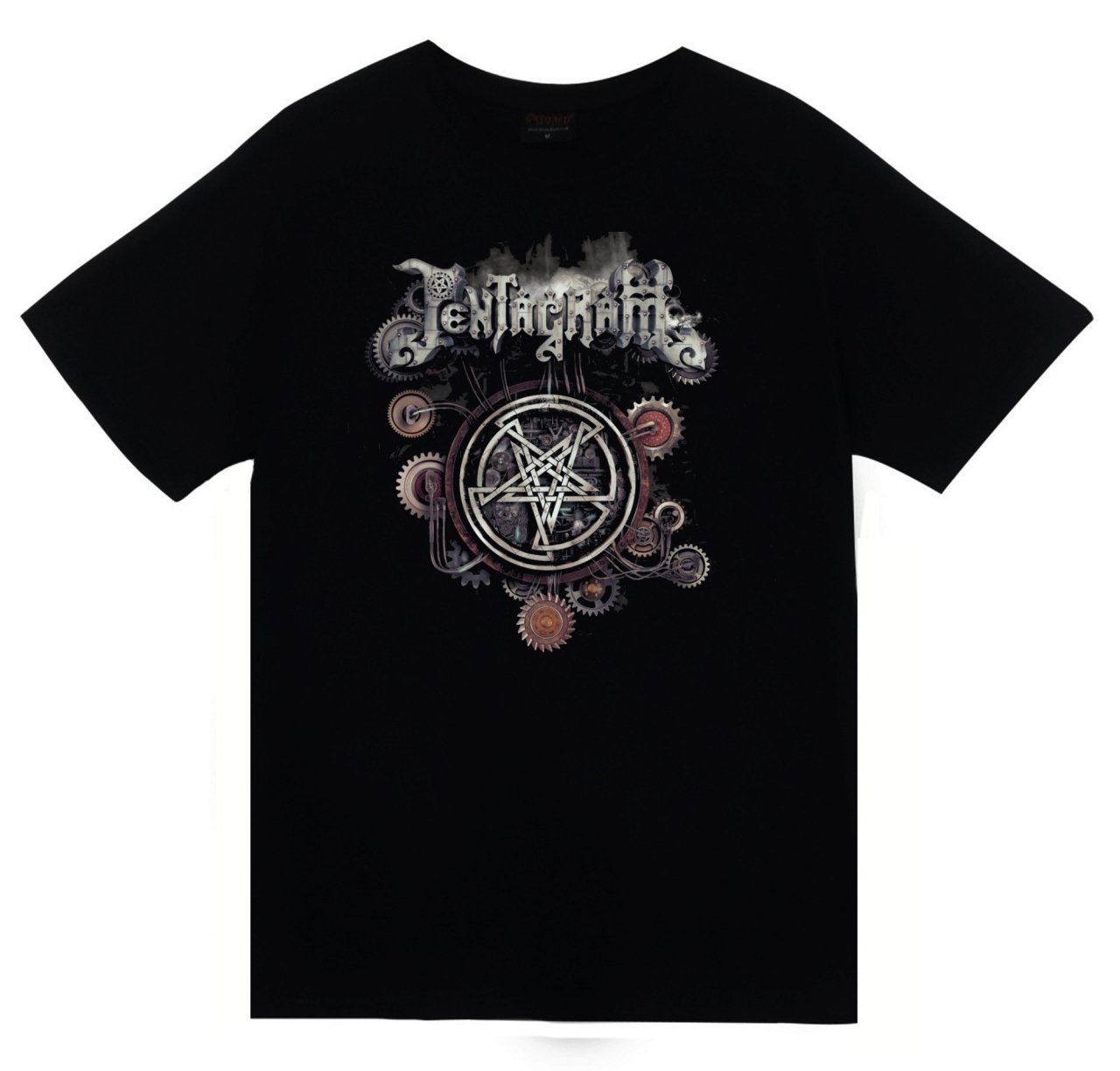 Pentagram Baskılı T-shirt