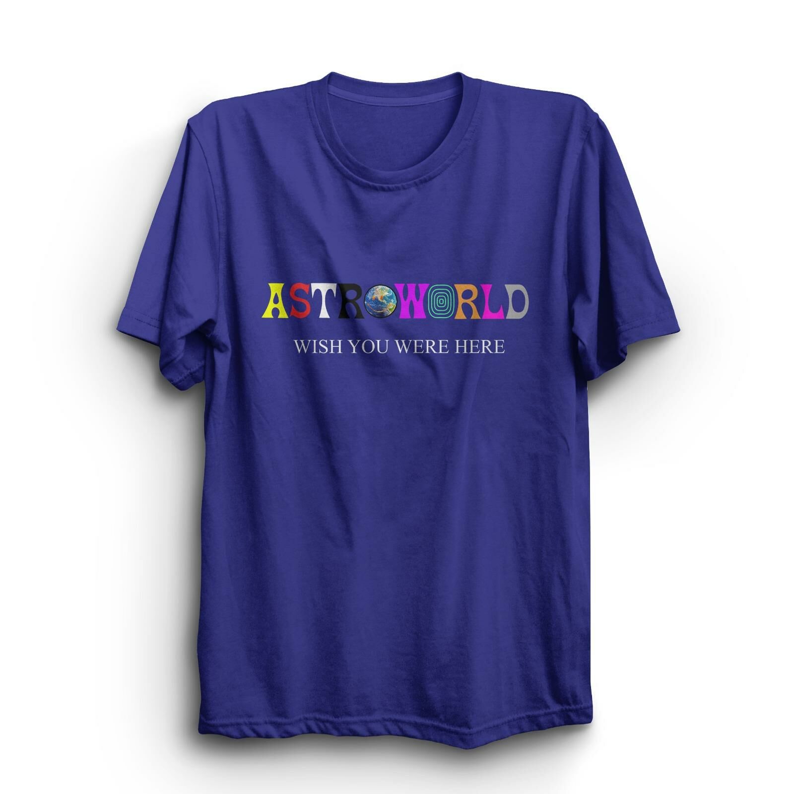 Travis Scott Astroworld Baskılı Tshirt