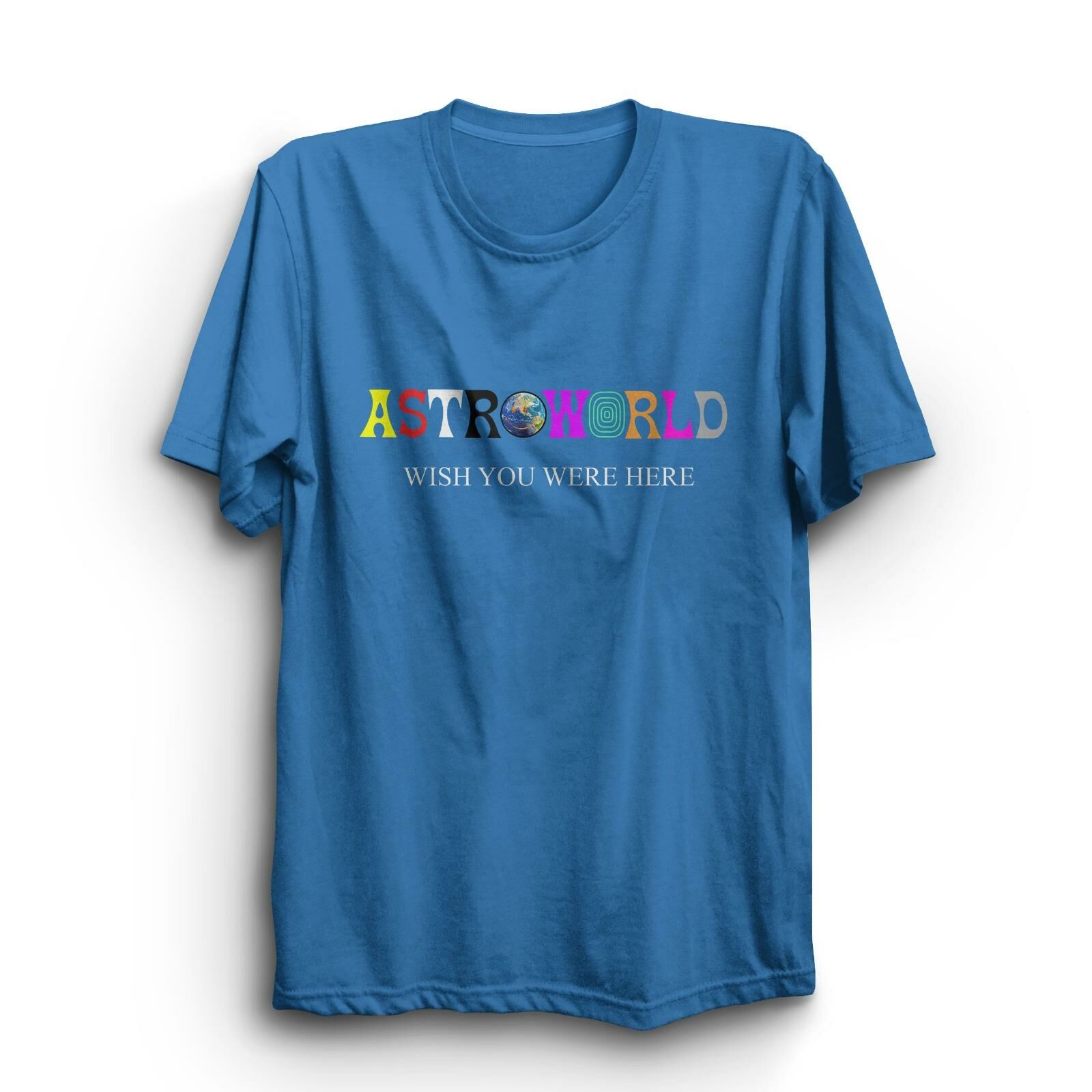 Travis Scott Astroworld Baskılı Tshirt