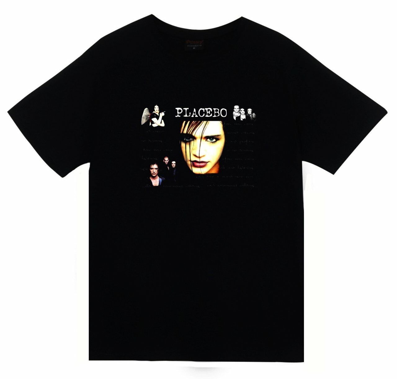 Placebo Baskılı T-shirt