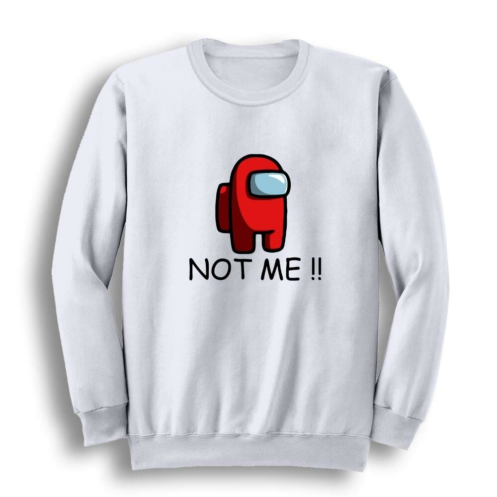 Among Us Oyun Baskılı Bisiklet Yaka Sweatshirt